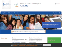 Tablet Screenshot of cjd-jmd.de